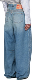 EGONlab Blue Overscaled Jeans