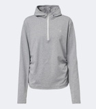 Adidas by Stella McCartney Logo jersey half-zip hoodie