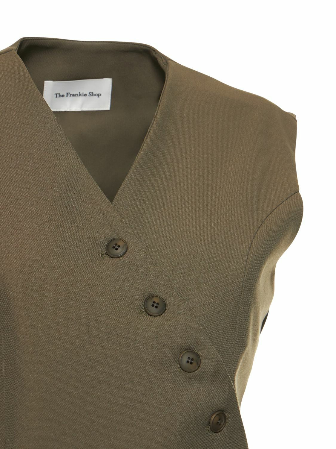 THE FRANKIE SHOP - Maesa Cross Vest The Frankie Shop THE FRANKIE SHOP - Maesa Cross Vest The Frankie Shop