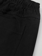 thisisneverthat - Easy Straight-Leg Logo-Embroidered Cotton-Twill Trousers - Black