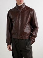 LEMAIRE - Leather Jacket - Red