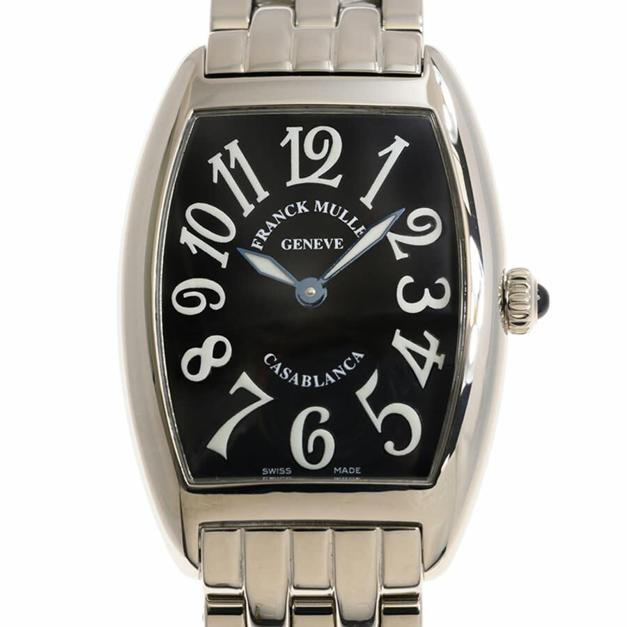 Franck Muller Cintree Curvex Quartz Black Dial Unisex Watch 1752BQZC(AC)-BK