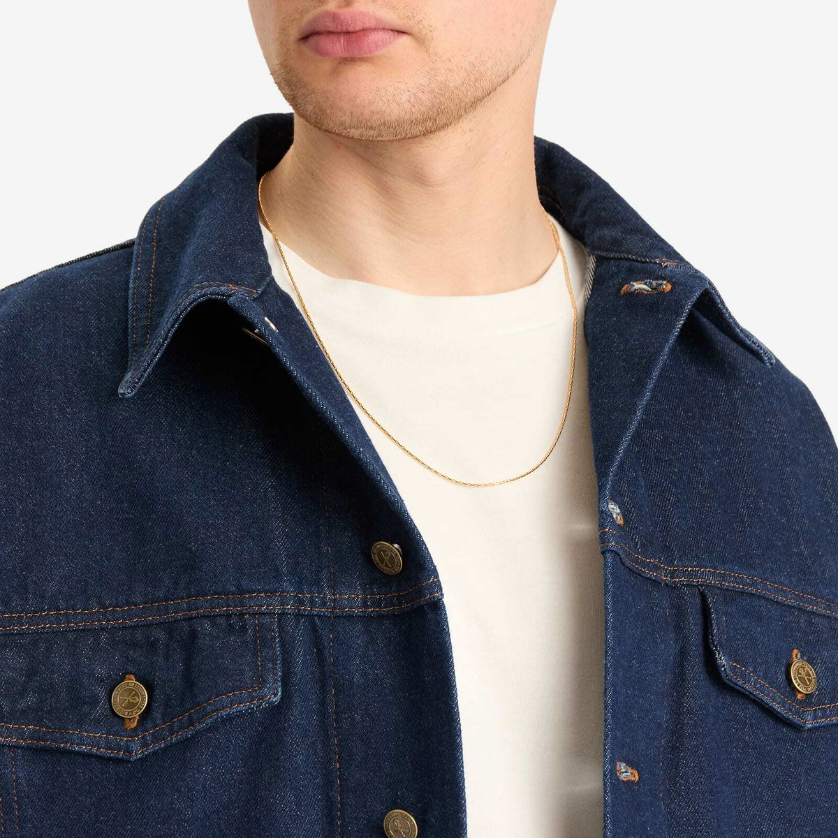 AMI Paris Men's Brass Necklace in Or 