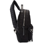 Moncler Black Nylon Georgette Backpack