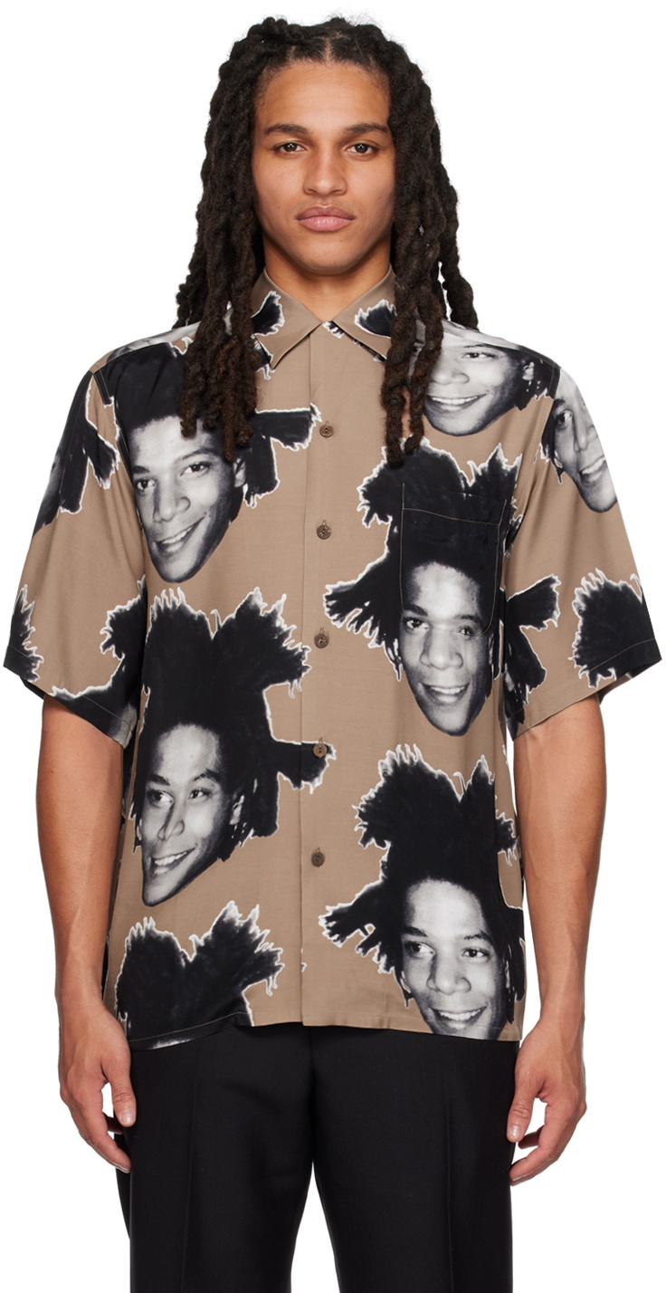 Brown Graphic Shirt
 WACKO MARIA Brown Graphic Shirt Wacko Maria