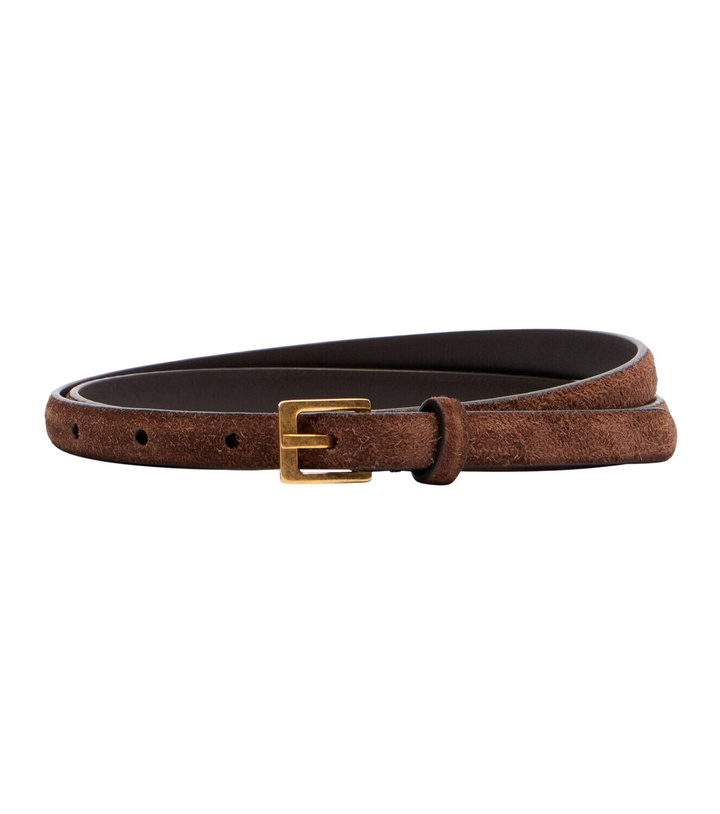 Photo: The Row City suede belt