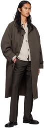 System Gray Wide Cardigan