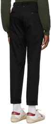 Golden Goose Black Straight Trousers