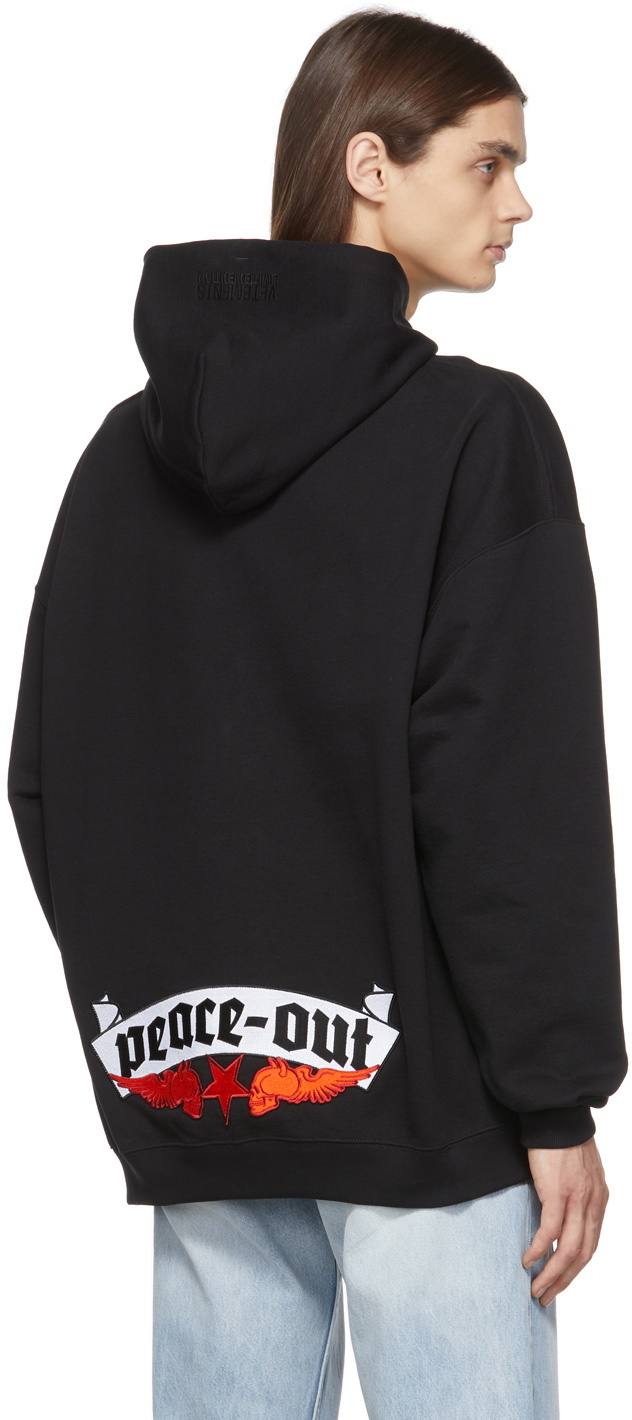 VETEMENTS Black 'Devil Wears Vetements' Hoodie