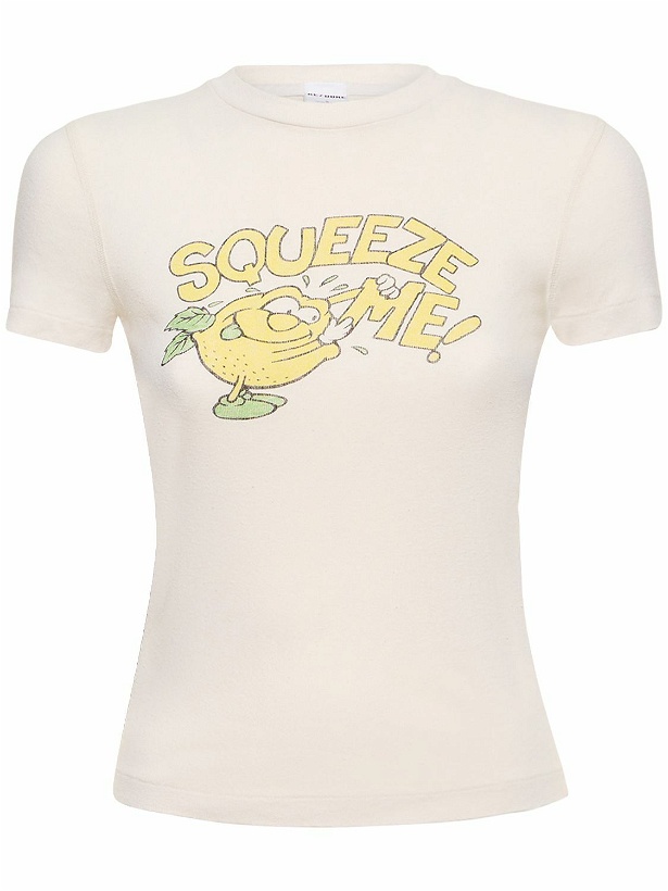Photo: RE/DONE - 90s Baby Squeeze Me Cotton T-shirt