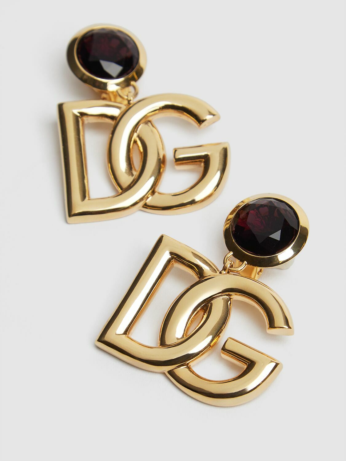 DOLCE & GABBANA Logo Clip-on Earrings