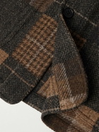 Sid Mashburn - Checked Wool-Flannel Overshirt - Brown