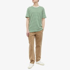 Folk Men's Classic Stripe T-Shirt in Green