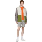 A-COLD-WALL* Off-White and Green Scafell Storm 3L Jacket