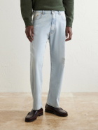 Ghiaia Cashmere - Straight-Leg Distressed Jeans - Blue