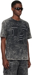 Diesel Black T-Boxt-Peeloval T-Shirt