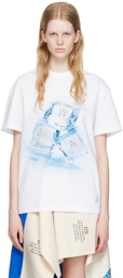 JW Anderson White Ice Cube T-Shirt