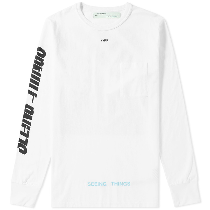 Photo: Off-White Photocopy Long Sleeve Tee