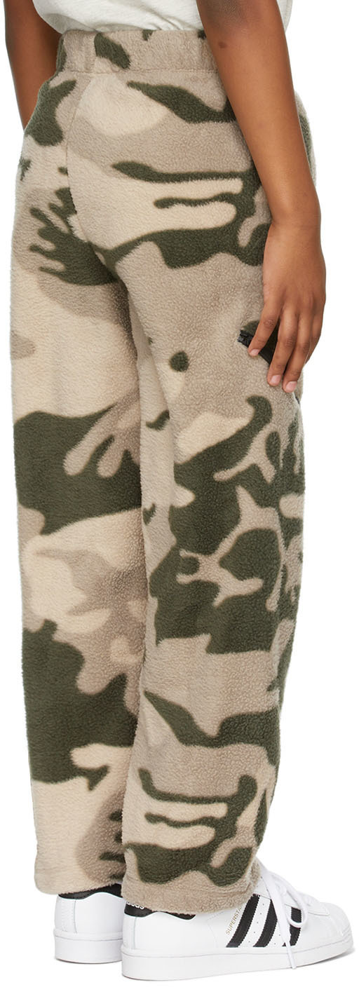 Essentials Kids Beige Camo Lounge Pants