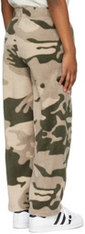 Essentials Kids Beige Camo Lounge Pants
