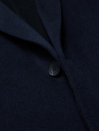 Mr P. - Double-Faced Virgin Wool and Cashmere-Blend Coat - Blue