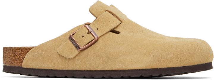 Photo: Birkenstock Beige Regular Boston Slip-on Loafers