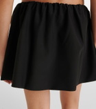 Wardrobe.NYC Gathered miniskirt