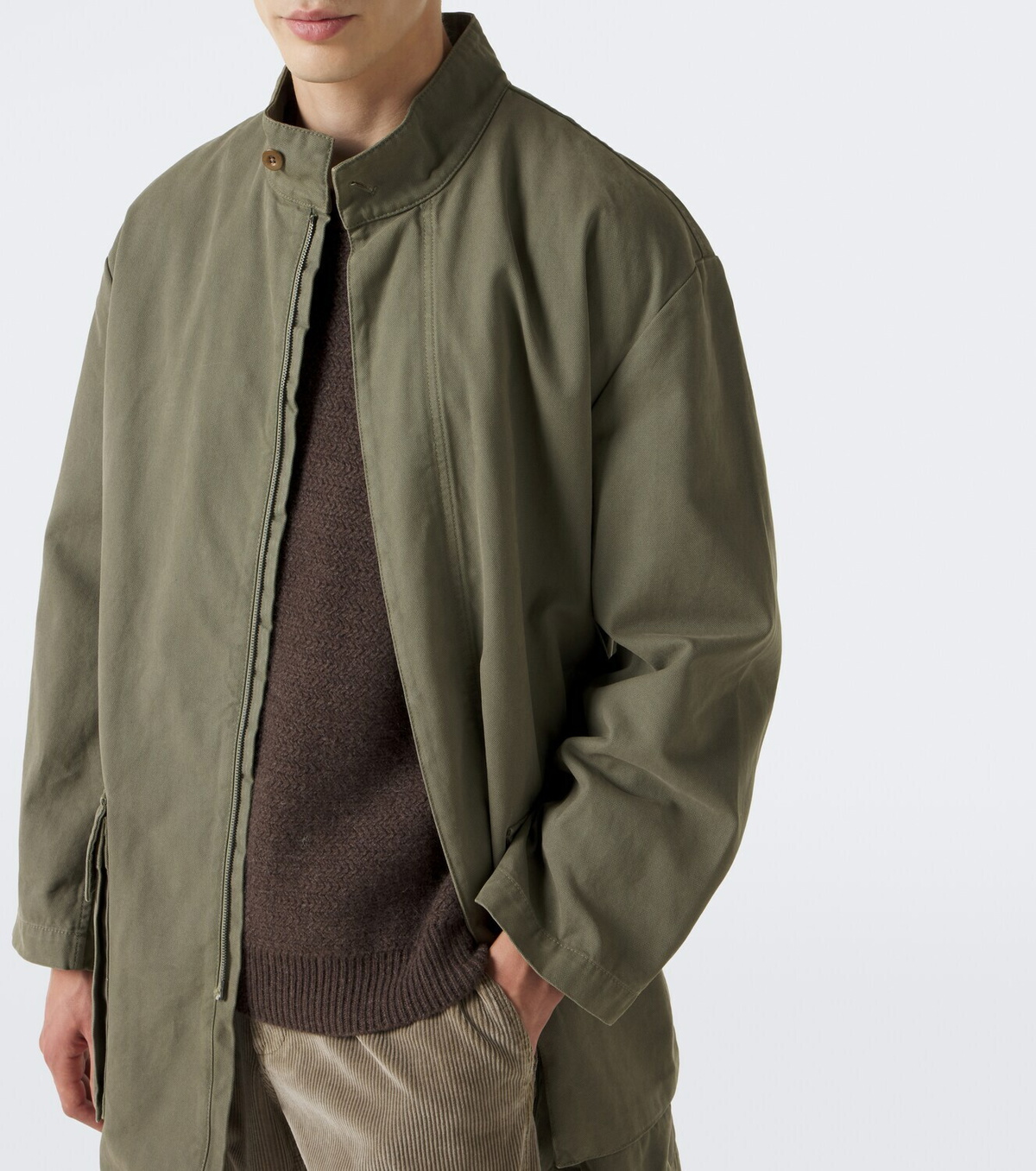 The Row Simeau cotton coat