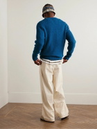 Howlin' - Birth of the Cool Brushed-Wool Sweater - Blue