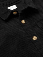 Onia - Jumbo Cotton-Corduroy Shirt Jacket - Black