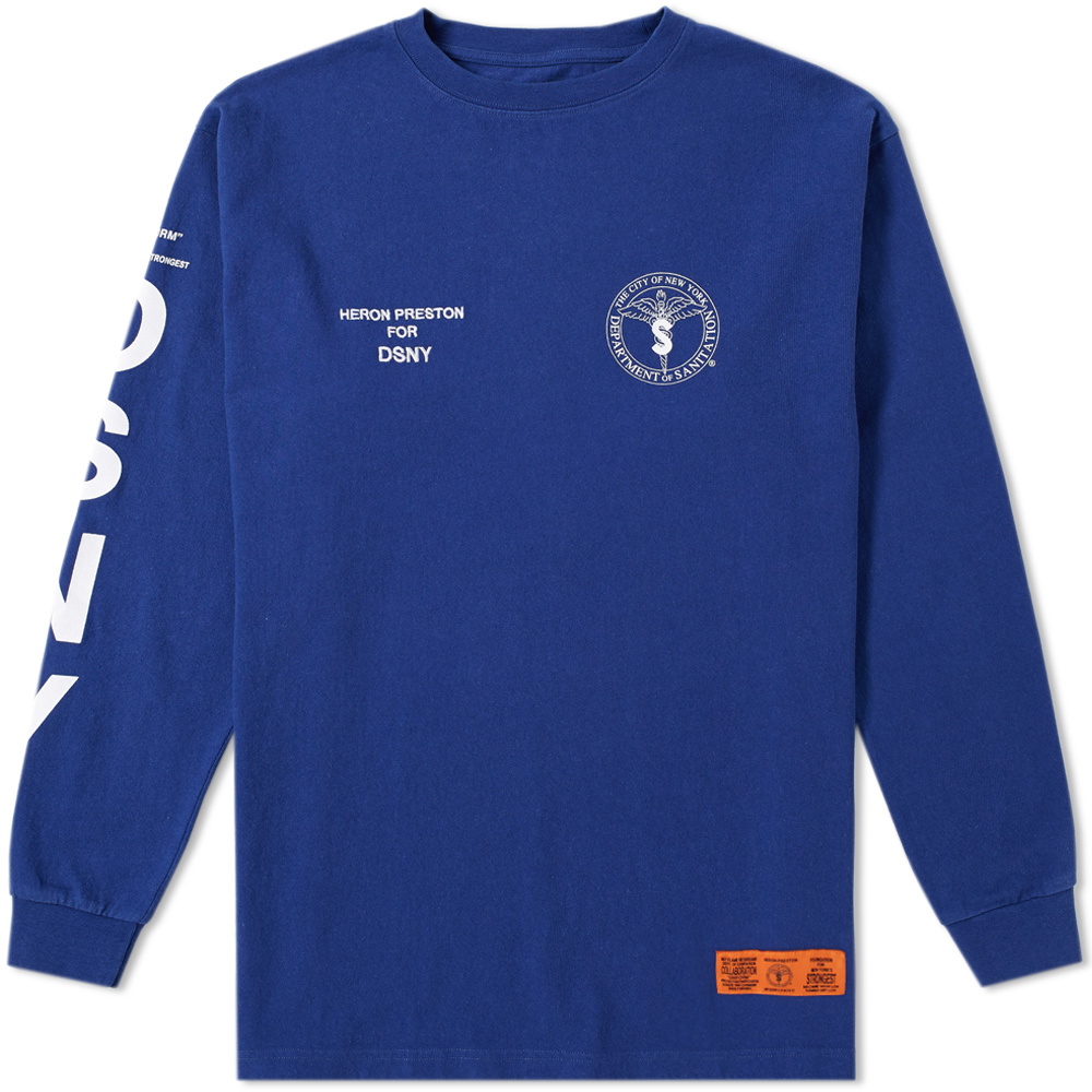 Heron Preston x DSNY Long Sleeve Jersone Tee Heron Preston