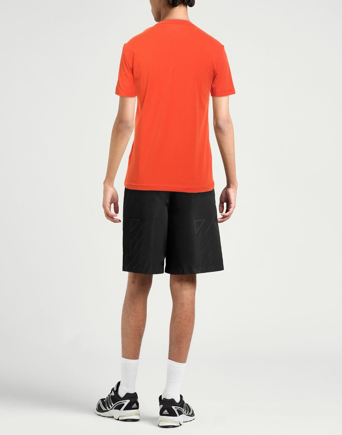Ea7 Mens T-shirt in Orange