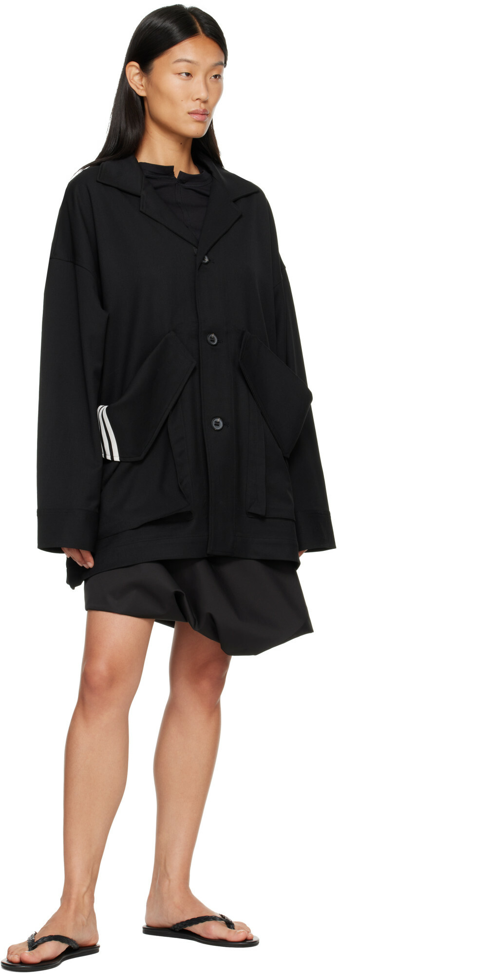 Y-3 Black W WL Chore CT Jacket