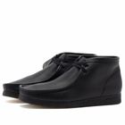 Clarks Originals Men's Wallabee Boot in Black Leather