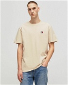 Tommy Jeans Classic Tommy Xs Badge Tee Beige - Mens - Shortsleeves