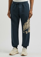 Honor The Gift Entertainment Printed Cotton Sweatpants Blue