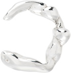 FARIS Silver Lava Ear Cuff
