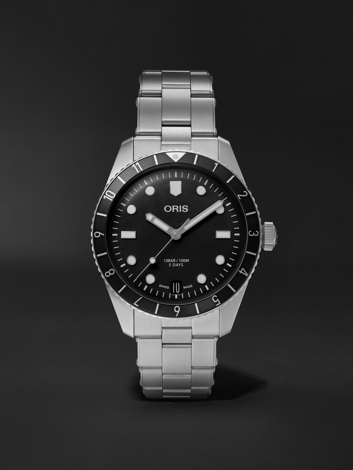 Oris - Divers Sixty-Five Automatic Stainless Steel Watch, Ref. 01 400 7772 4054-07 8 20 18