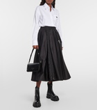 Prada Monolith leather Chelsea boots