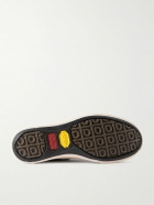 Visvim - Skagway Lo Leather-Trimmed Canvas Sneakers - Black