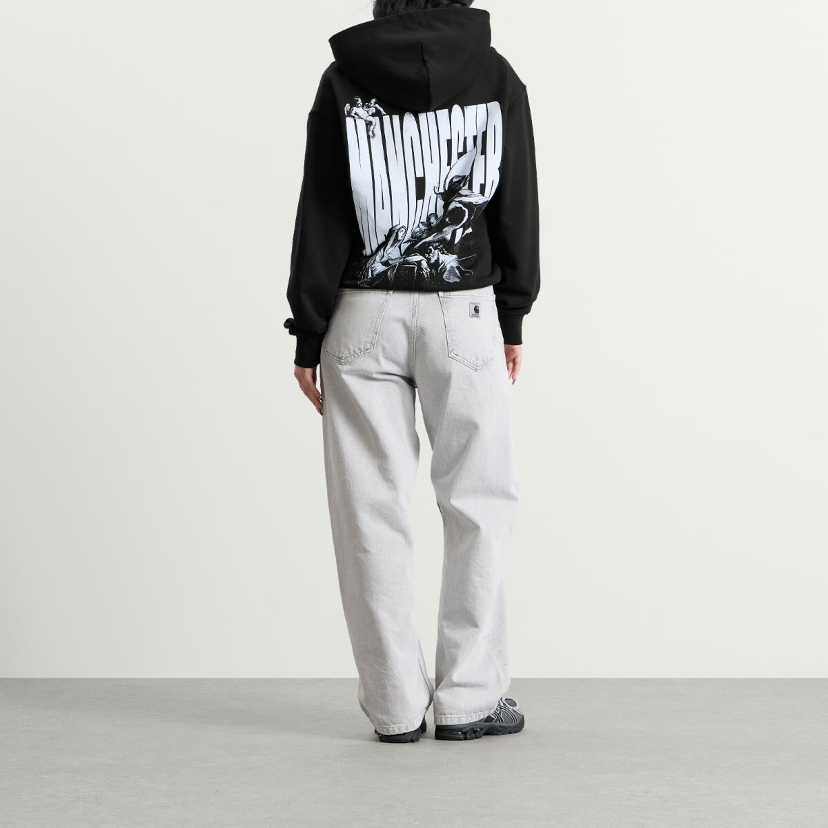 END. Manchester Zip Hoodie in Black