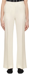 TOTEME White Relaxed-Fit Trousers