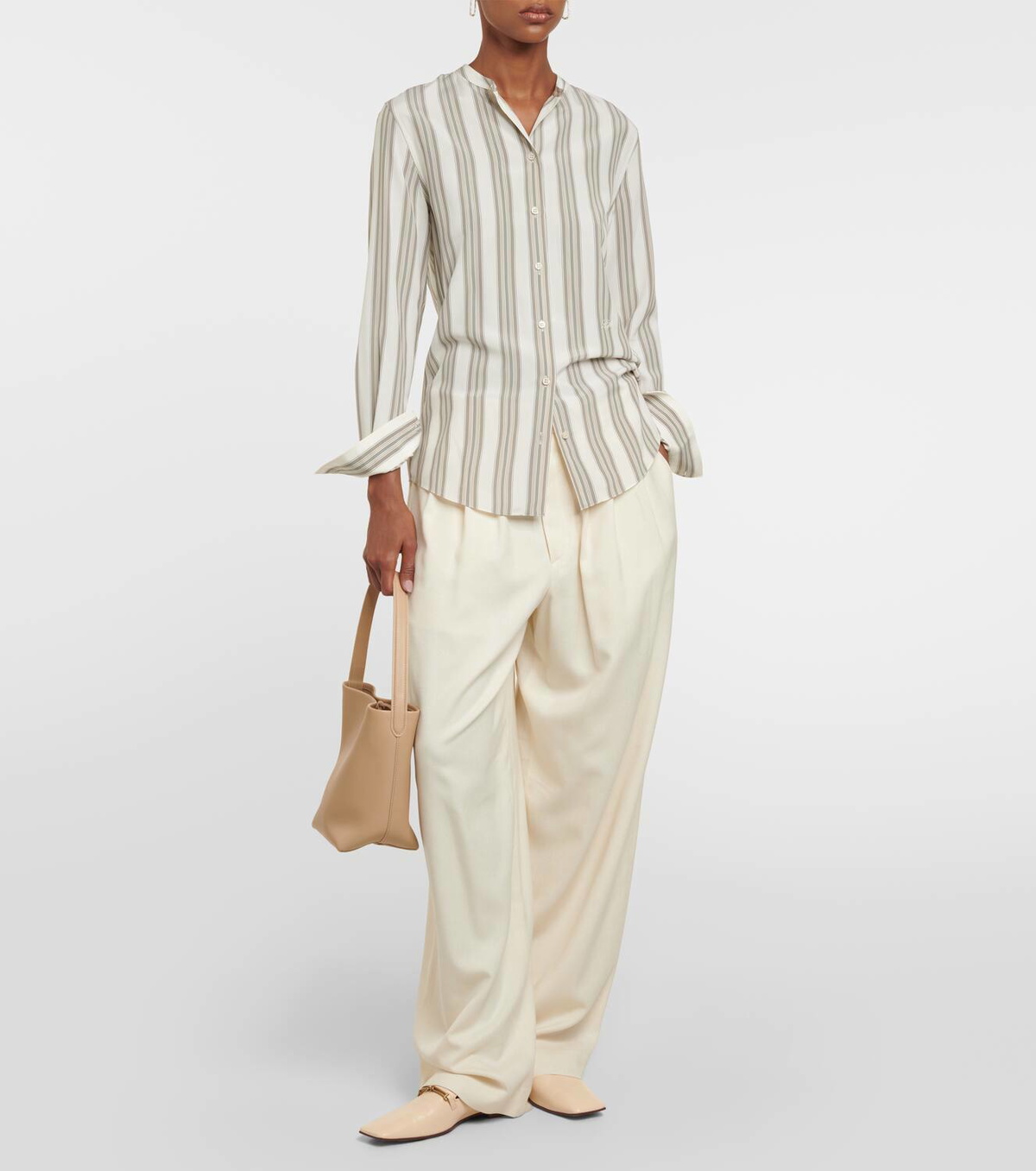 Loro Piana Striped silk shirt Loro Piana