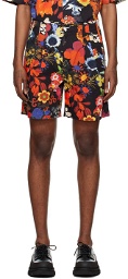 Moschino Multicolored Floral Shorts