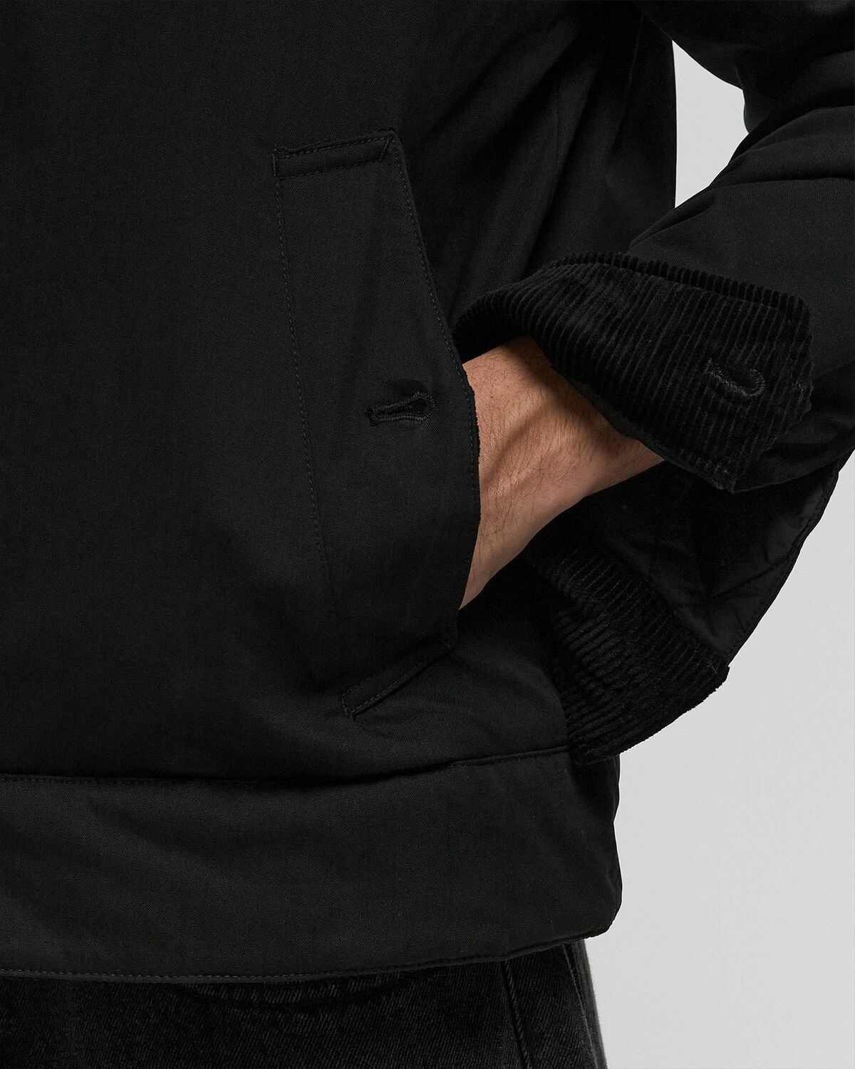 Fred Perry The Caban Jacket Black Bomber Jackets Fred Perry
