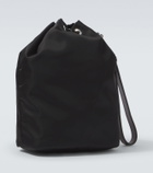 Prada Prada Speedrock Re-Nylon leather-trimmed pouch