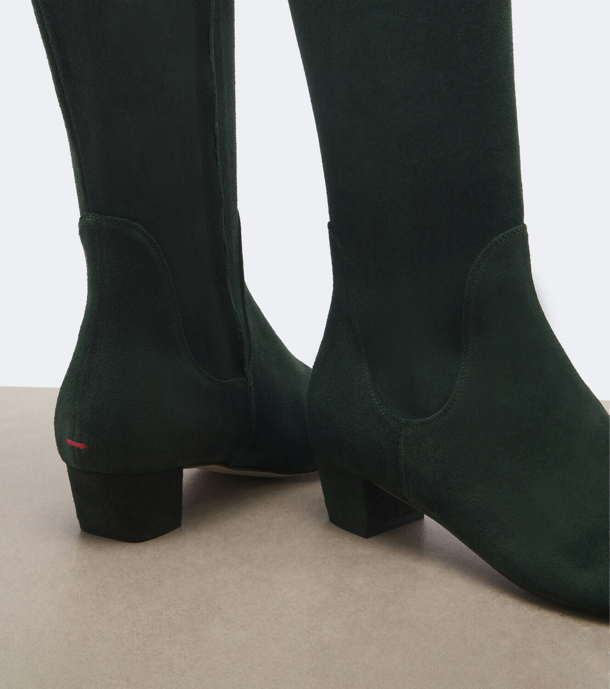 Aeyde Yana suede knee-high boots