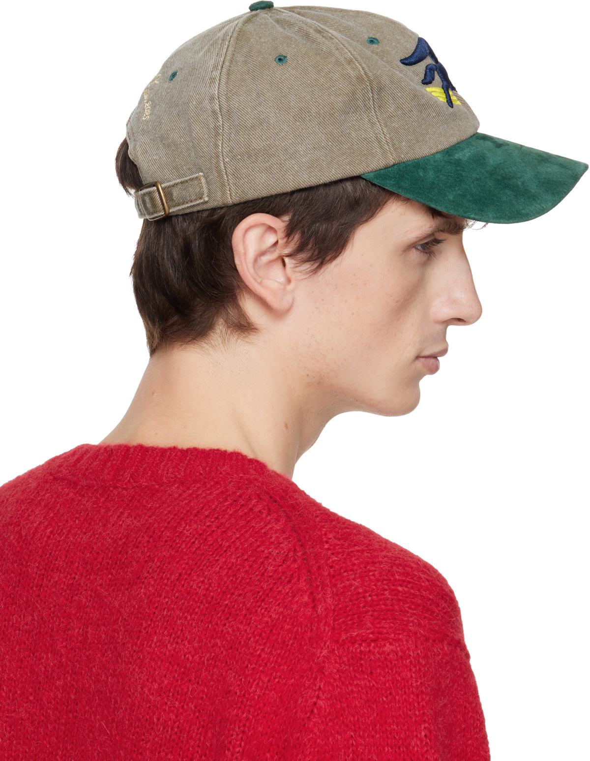 Stefan Cooke Green & Gray Pegasus Trucker Cap