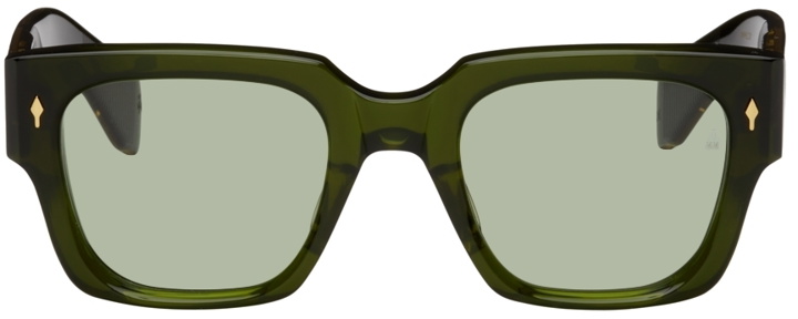 Photo: JACQUES MARIE MAGE Green Limited Edition Enzo Sunglasses