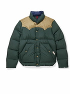 Polo Ralph Lauren - Polo Country Shell-Trimmed Quilted Recycled-Ripstop Jacket - Green